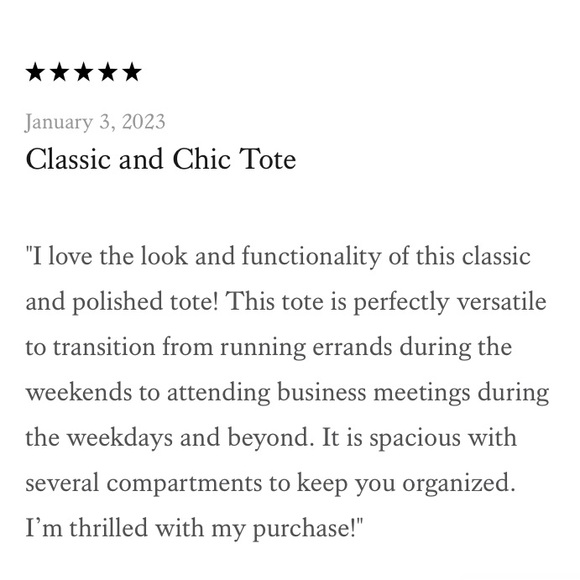 Tory Burch Robinson Large Triple Compartment Navy Blue Saffiano Leather Tote - Picture 11 of 16